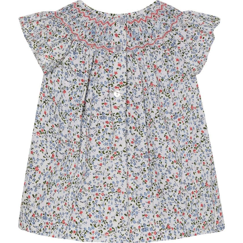 Hand-Smocked Girls Blouse Joanie