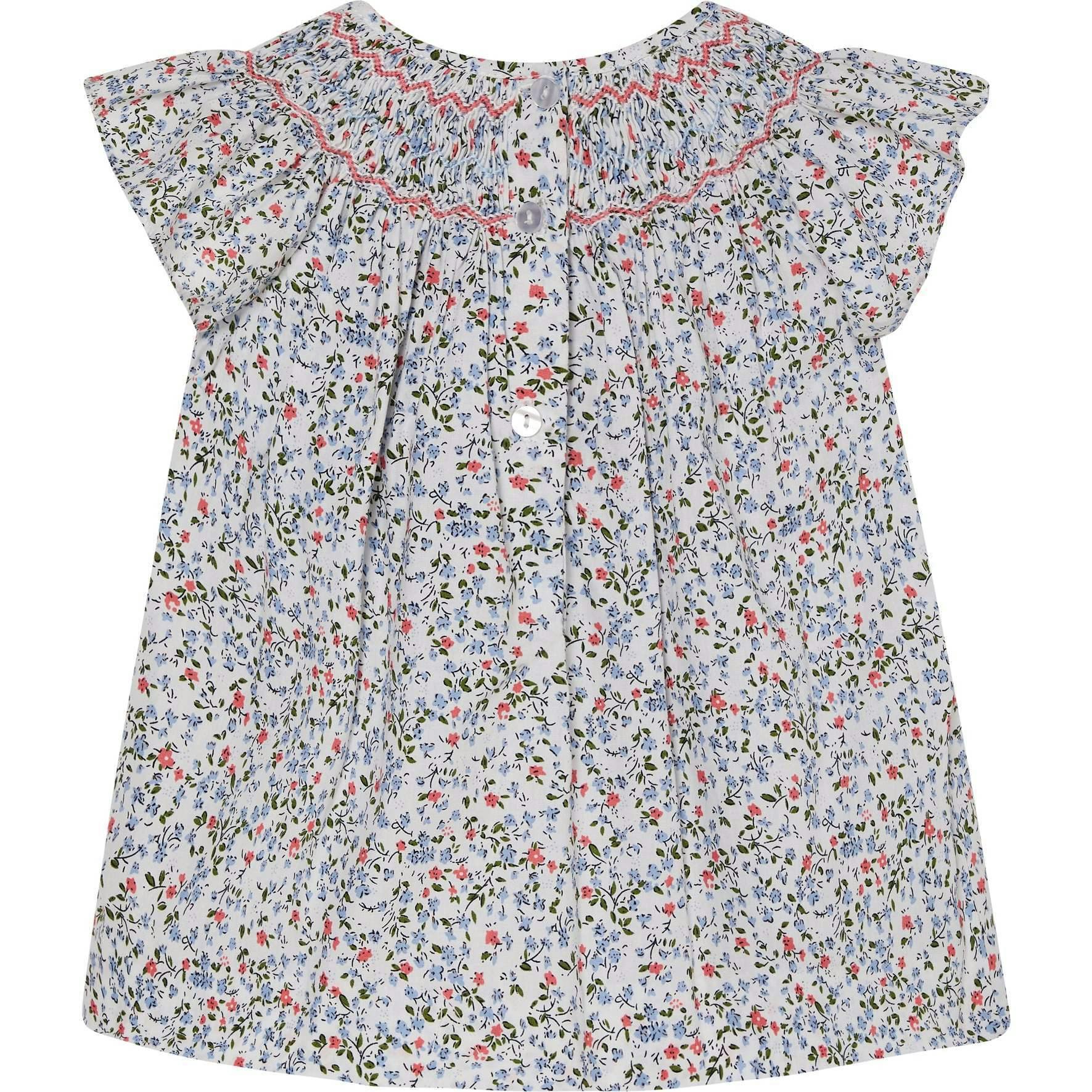 Hand-Smocked Girls Blouse Joanie