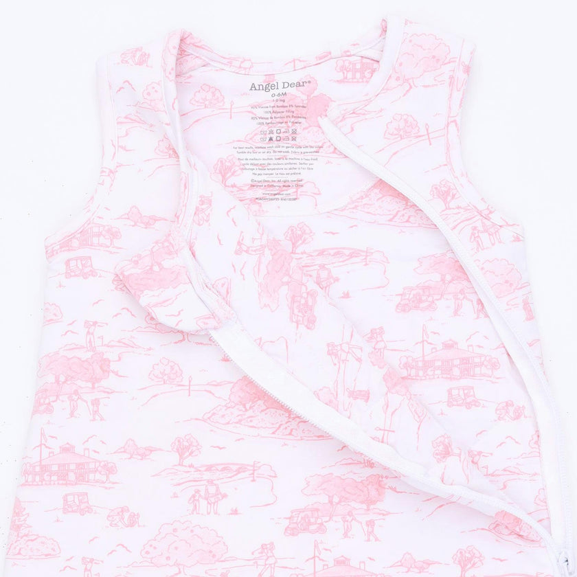 Golf Toile Pink - Sleep Bag