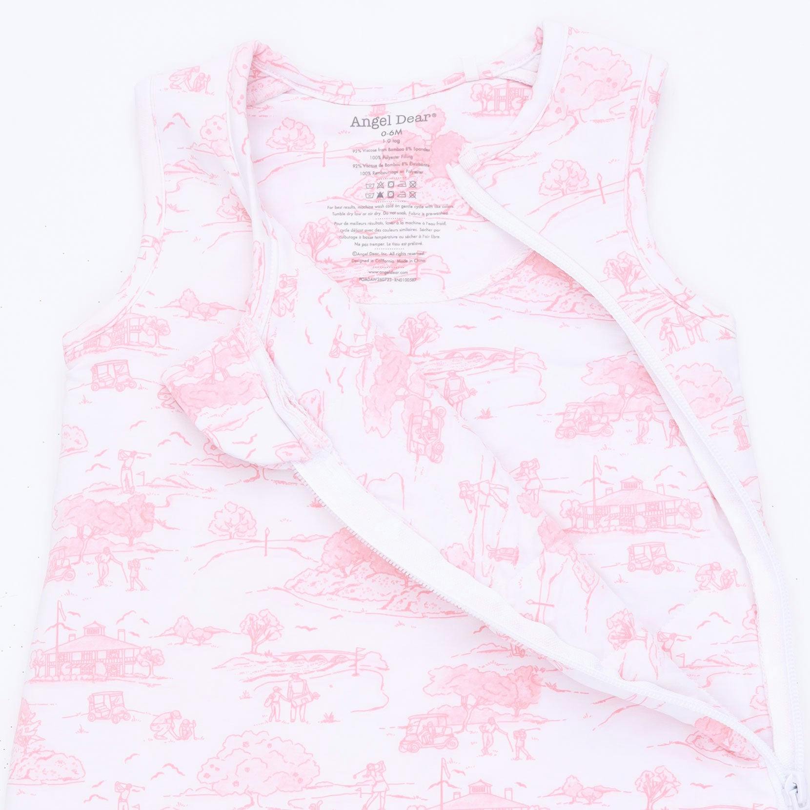 Golf Toile Pink - Sleep Bag