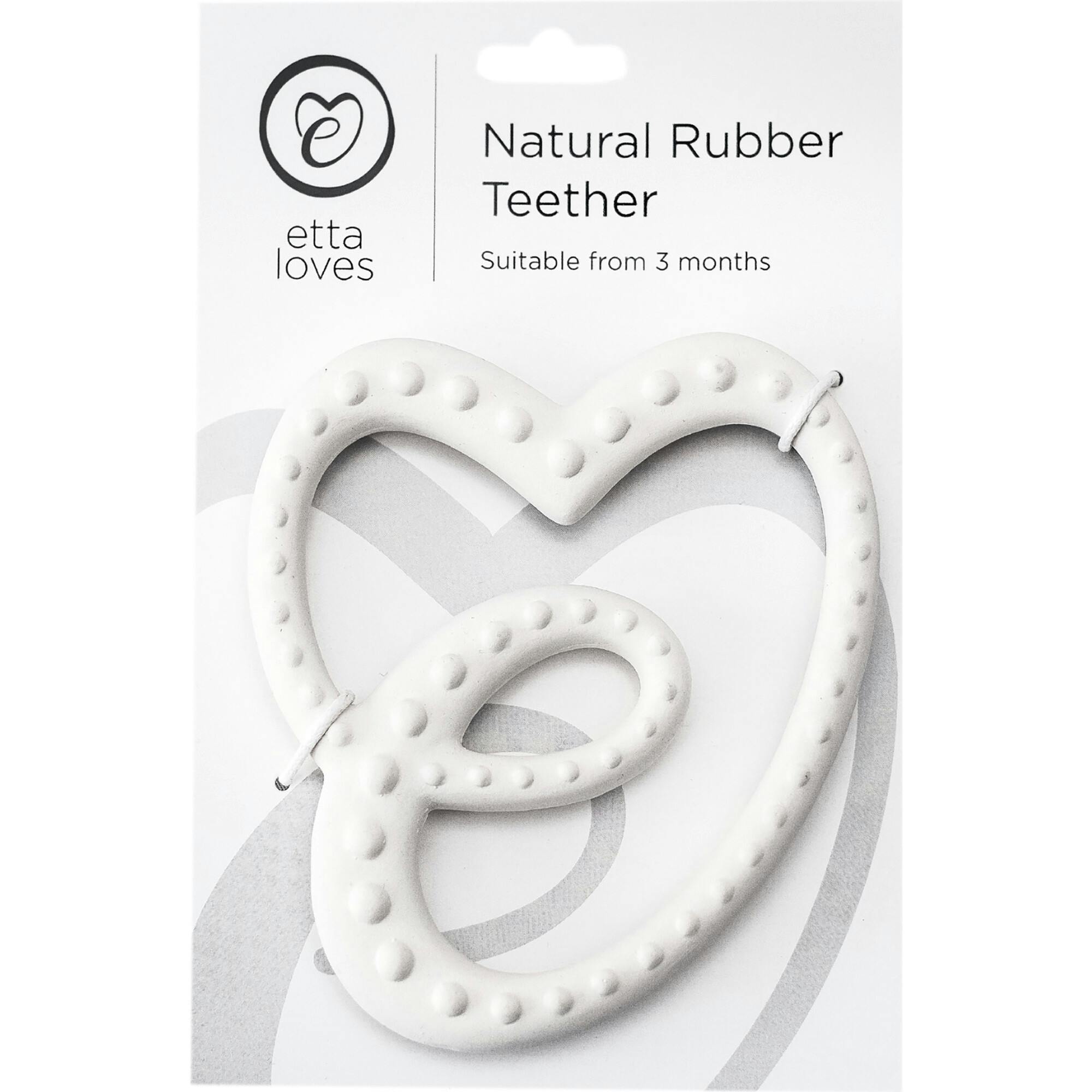 Sensory Flexible Rubber Teether