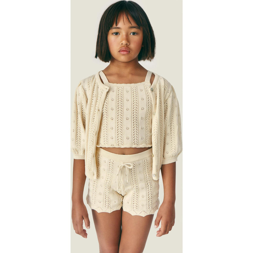Mipounet SS26 Nilda, Top Ecru