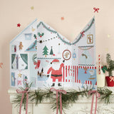 Santa'S Cabin Sticker Advent Calendar