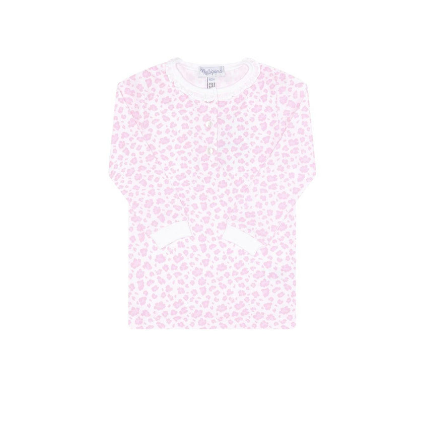 Pink Cheetah Print Pajama, Pink