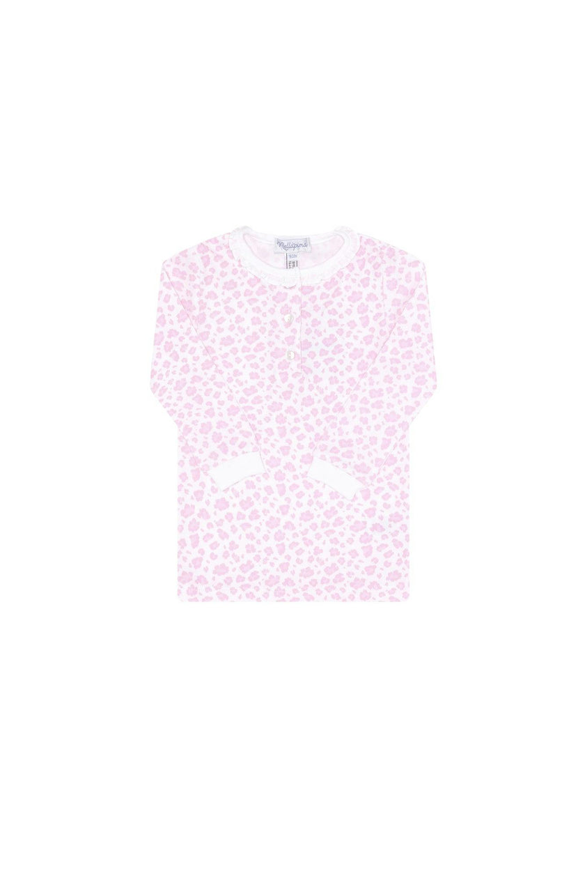 Pink Cheetah Print Pajama, Pink