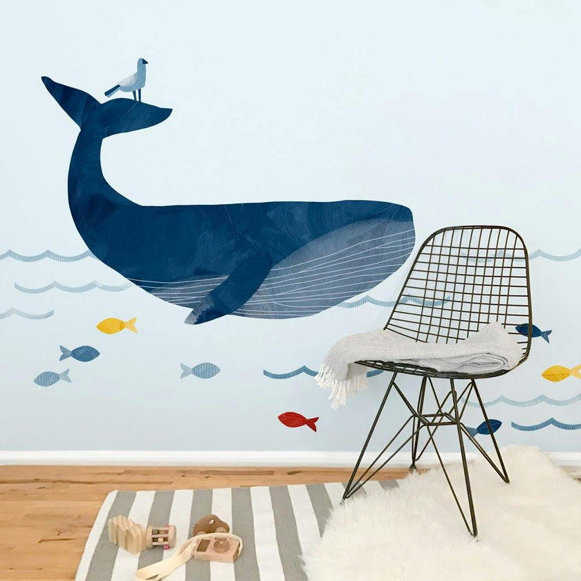 Warrick The Whale • Peel-and-Stick Wall Decals