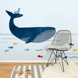 Warrick The Whale • Peel-and-Stick Wall Decals