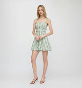 The Margot Mini Dress - Sundial Stripe
