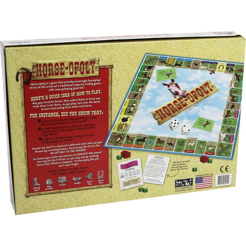 Horse-Opoly Board Game