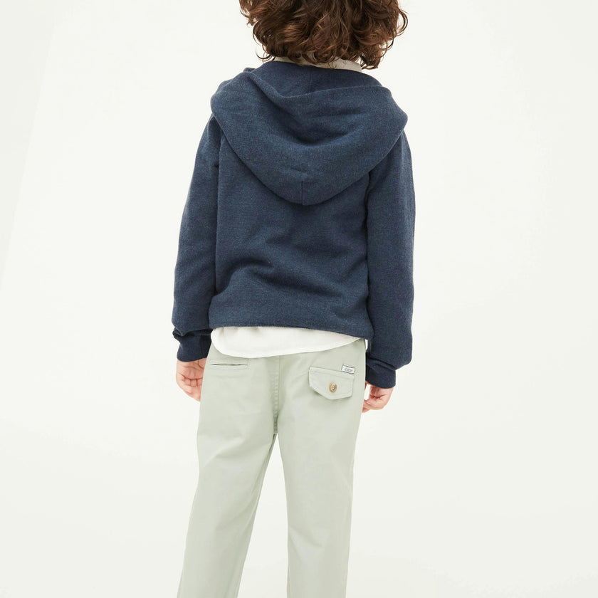 Grey Green Lightweight Chino Trousers