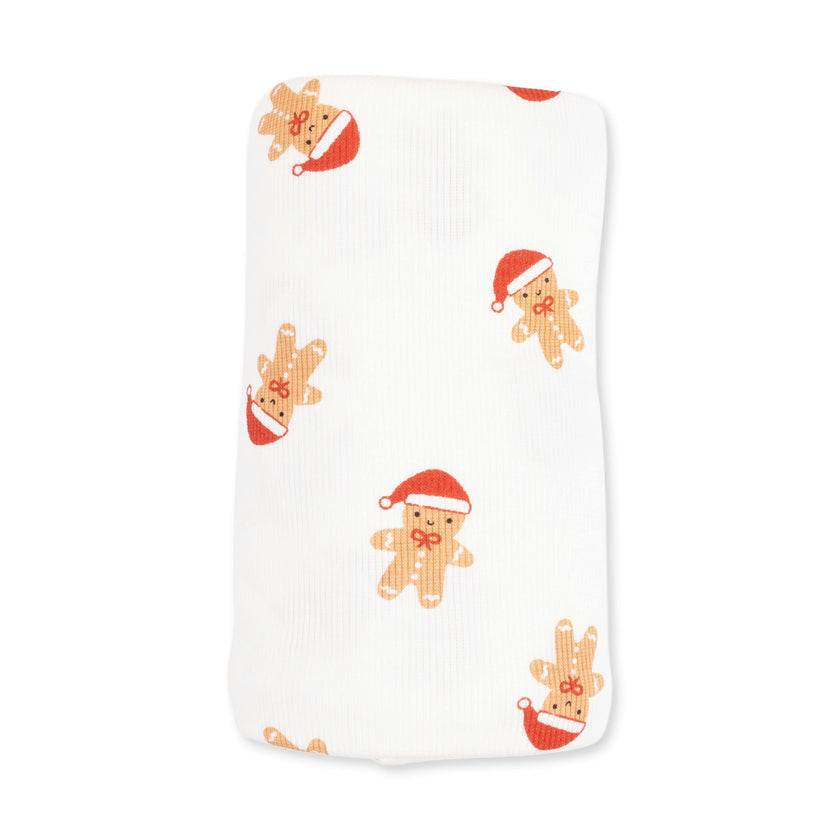 Simple Gingerbread - Swaddle Blanket