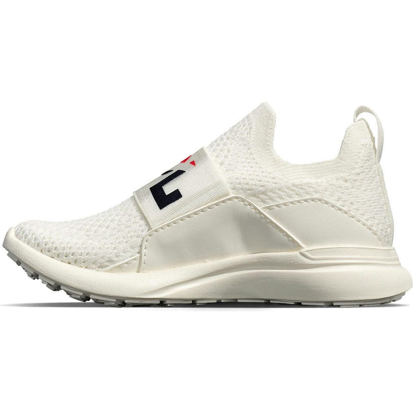 Kid's TechLoom Bliss Ivory / Red / Navy, White