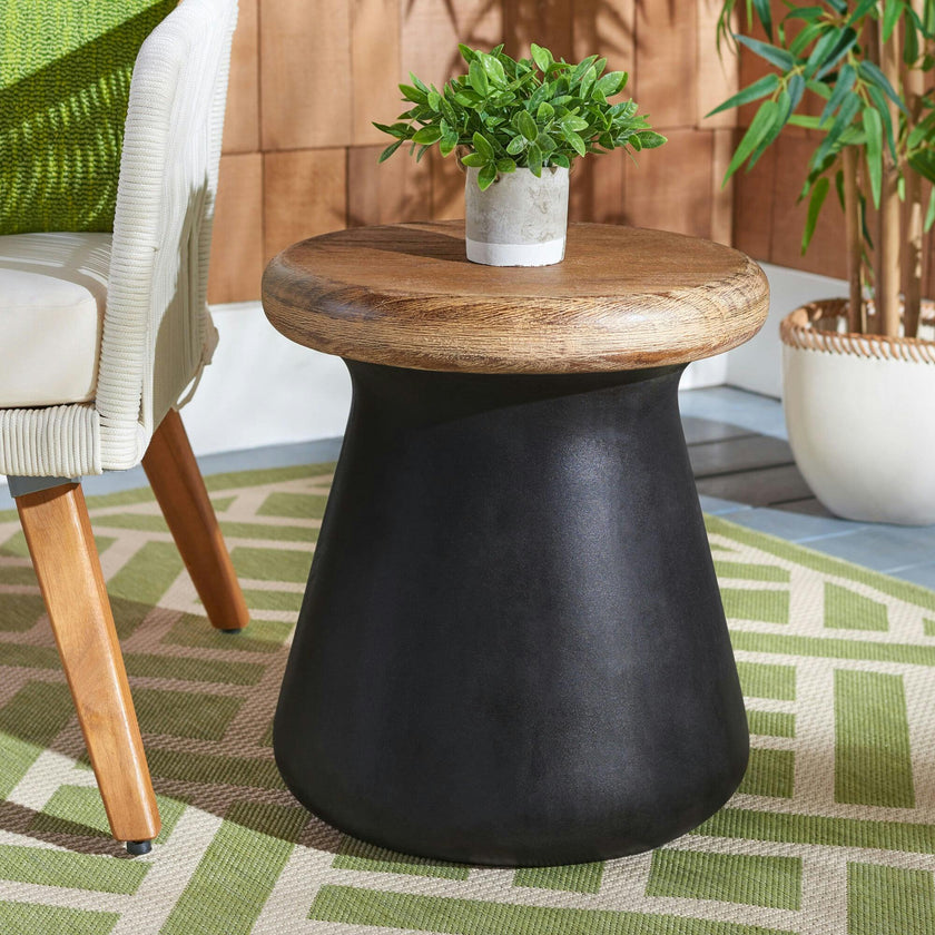 Indoor & Outdoor Button Accent Stool