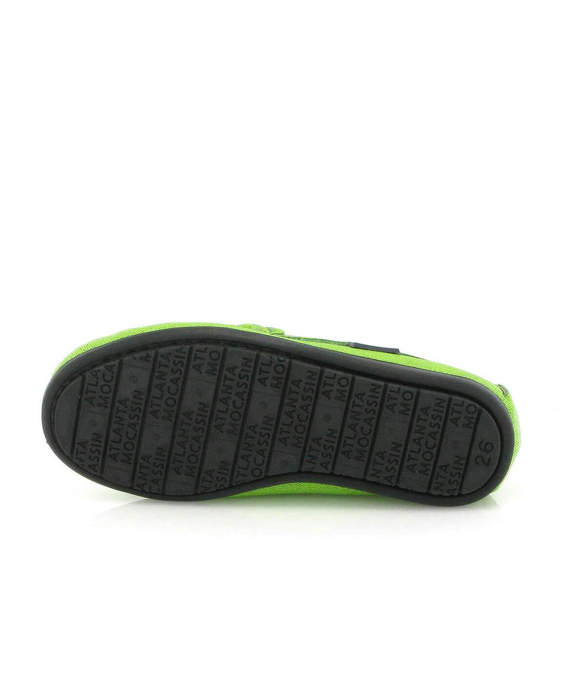 Leather Penny Moccasins, Green