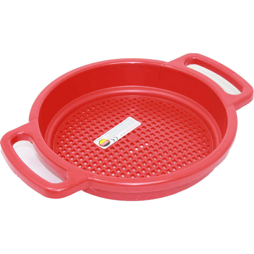 Large Sand Sieve 12 Pack (5 red