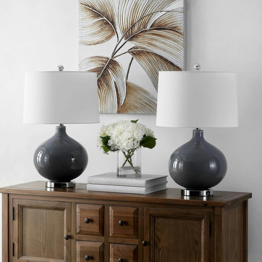 Masera Table Lamps with USB Port