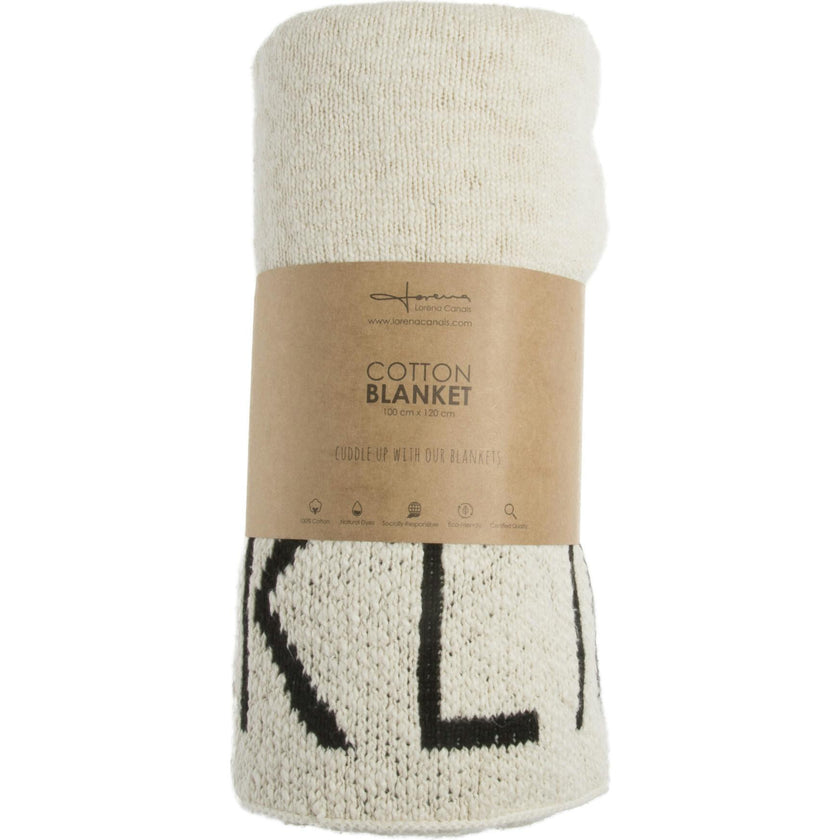 ABC Knitted Baby Blanket