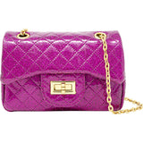 Classic Quilted Sparkle Mini Handbag