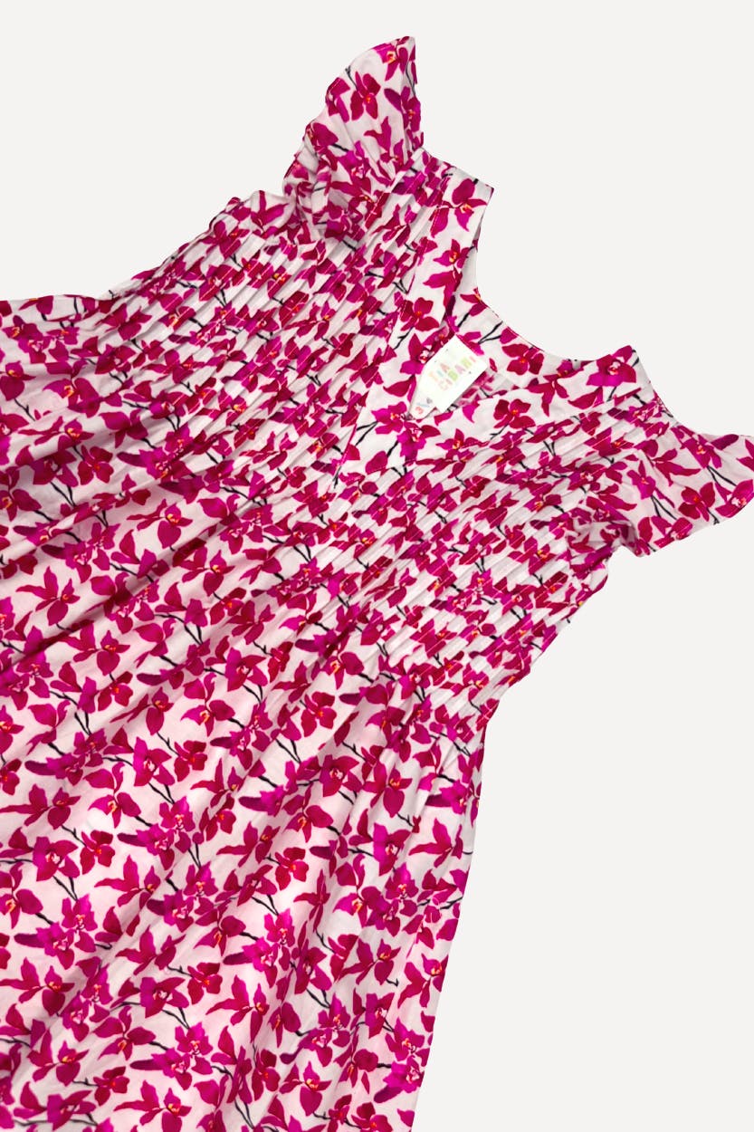 VIYA PINTUCK DRESS