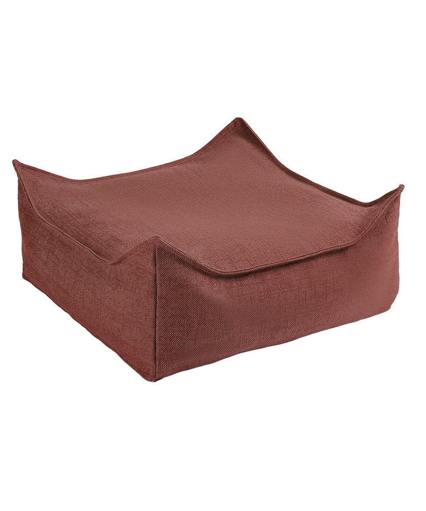 Pomegranate Outdoor Square Ottoman