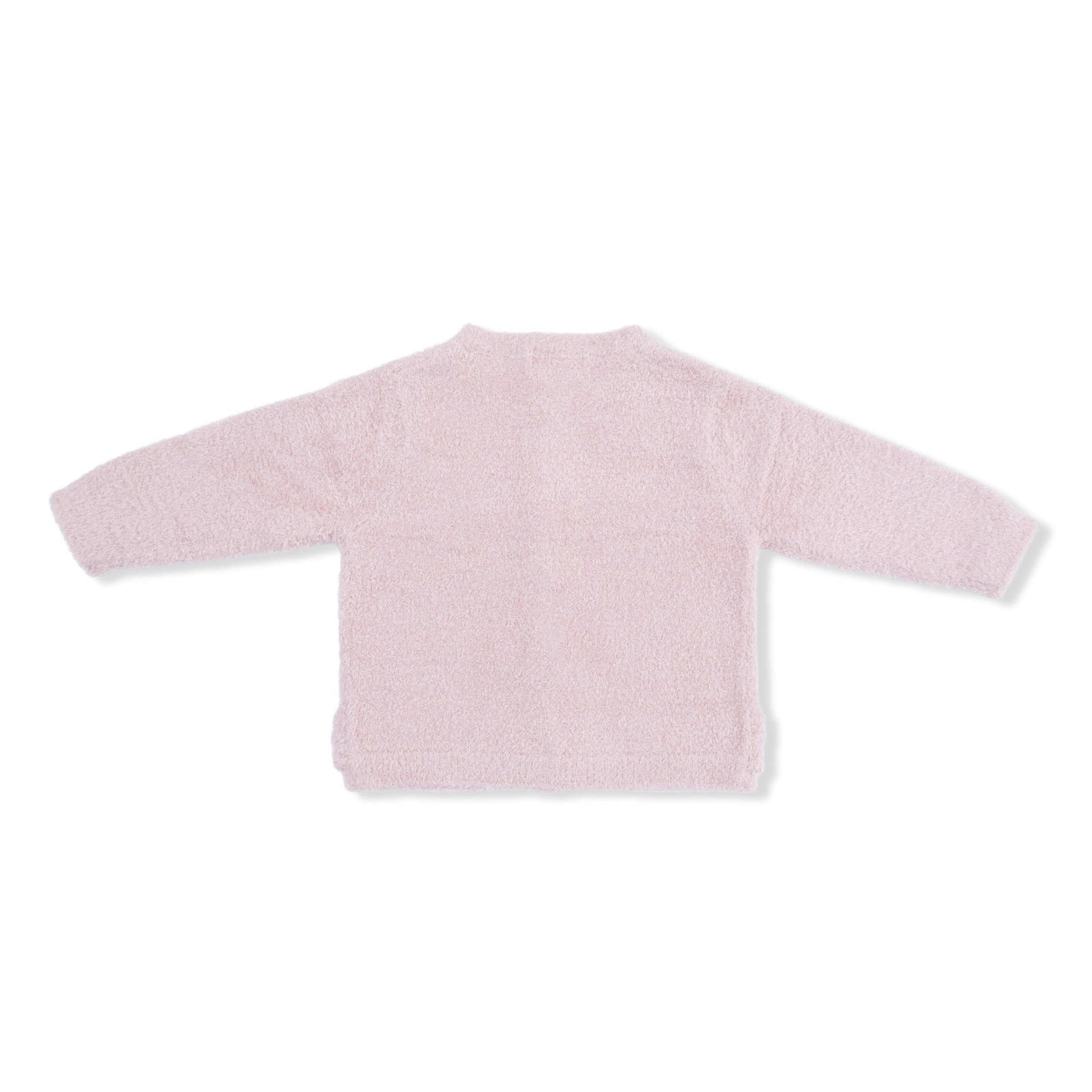 Chenille  - Blush Button Down Cardigan 4 Piece Set