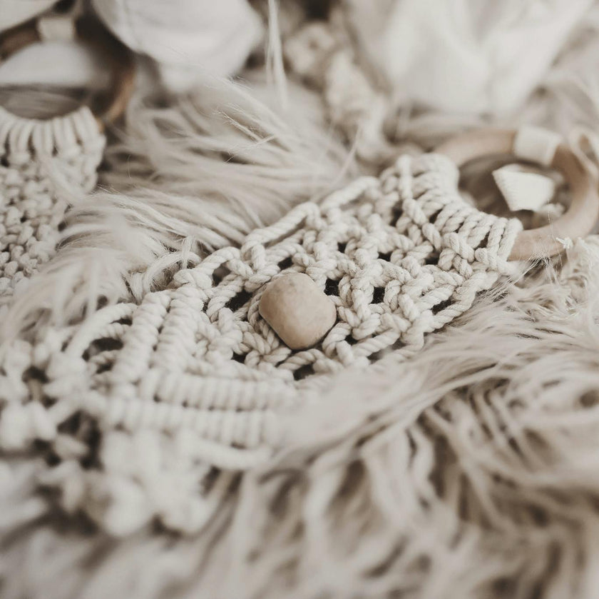 all-in-one toy | macrame 2 pc Set