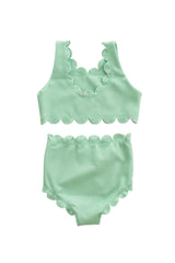 girls camila scallop two piece swimsuit