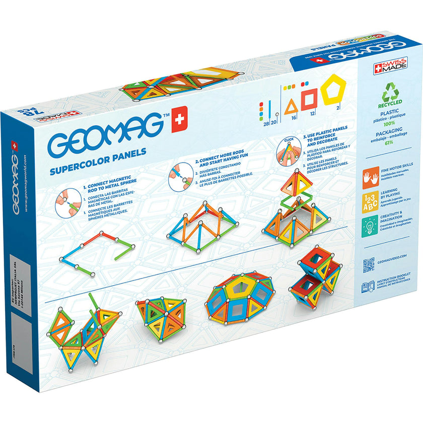 Supercolor Recycled, 78 Pieces - 3+ Y