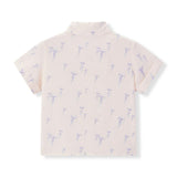 Sunset Jellyfish Button-Up Two Piece Set