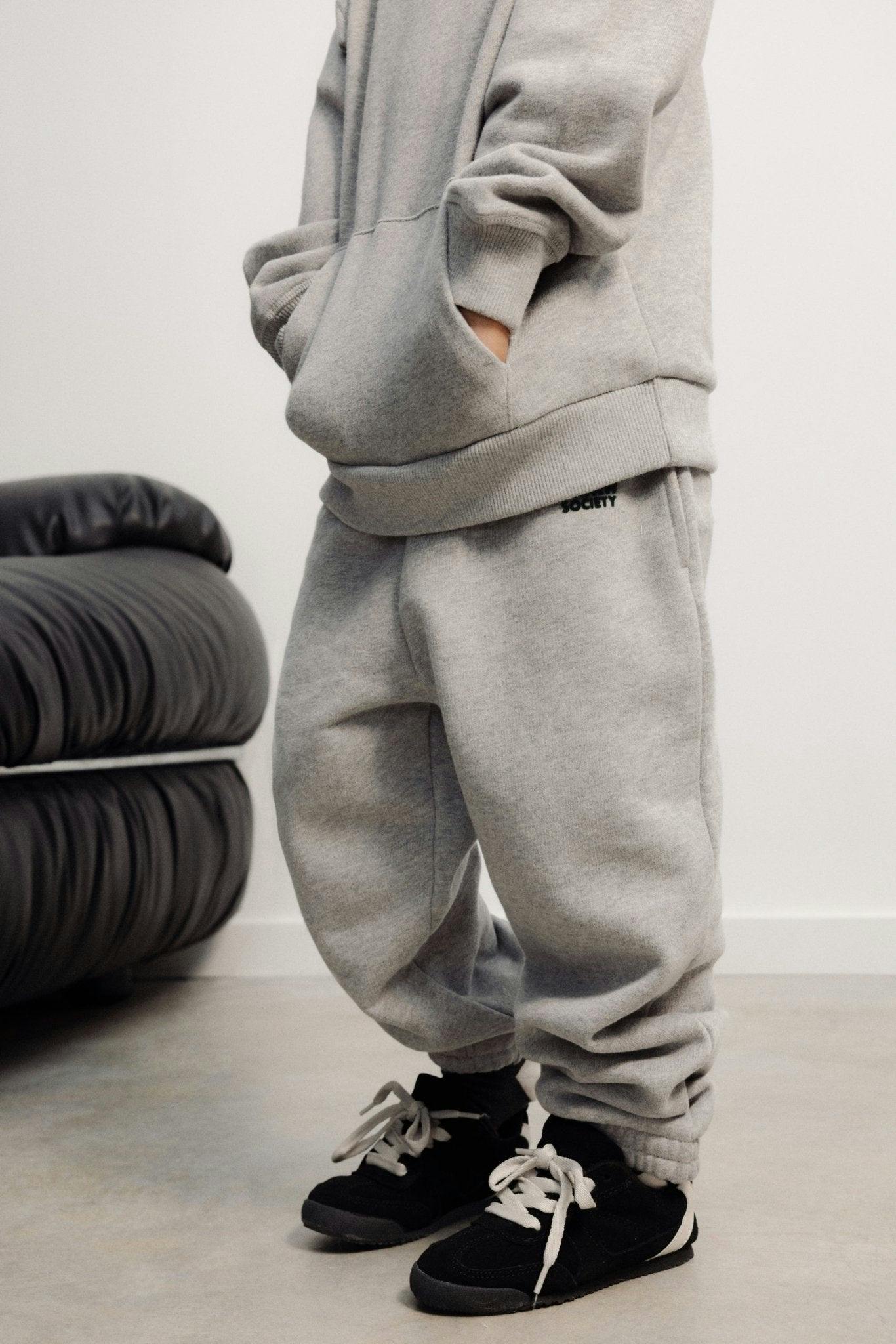 TNS Logo Jogging Mid Grey Melange