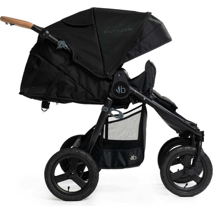 Indie Twin Black Double Stroller