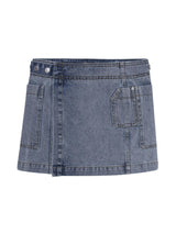 Selina Wrap Skirt | Silver Stream