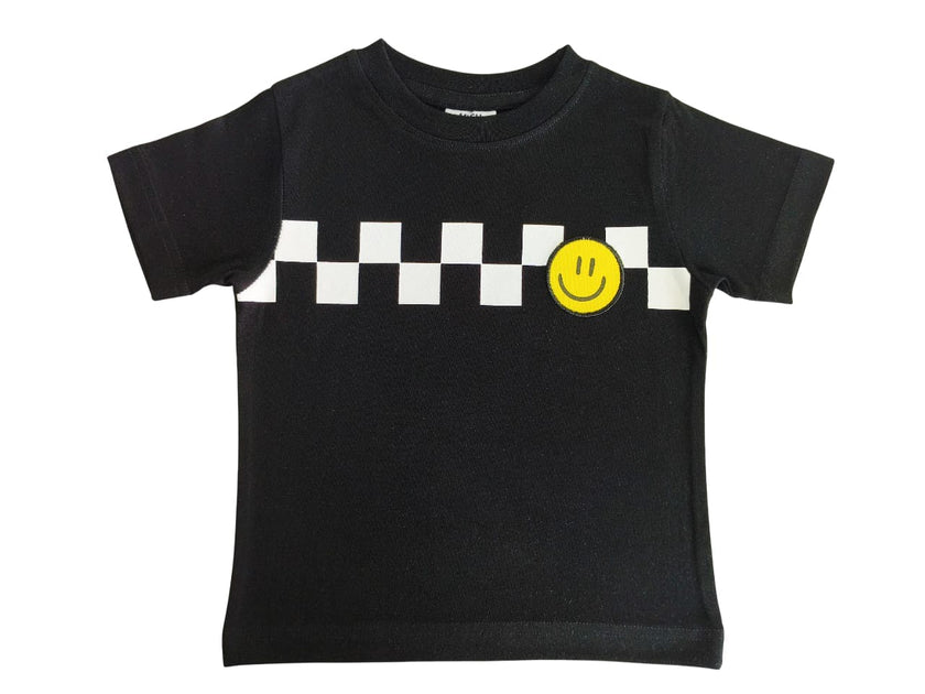 Baby and Kids Tee - Check Smile