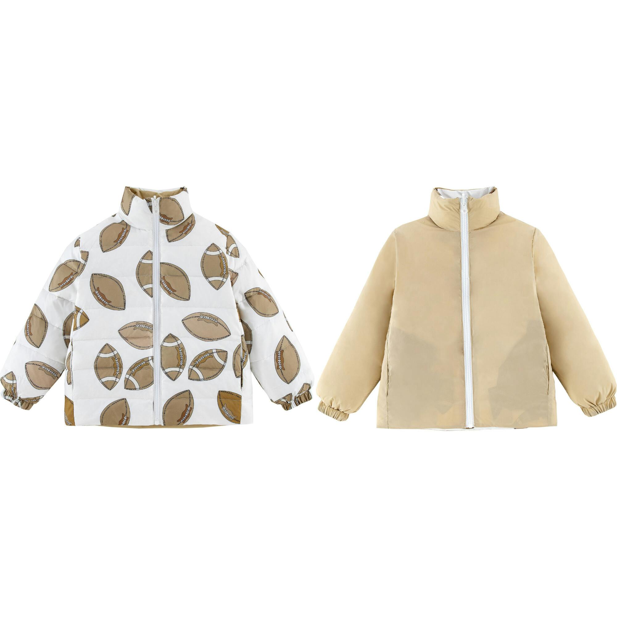 Blake Reversible Down Puffer, Tan