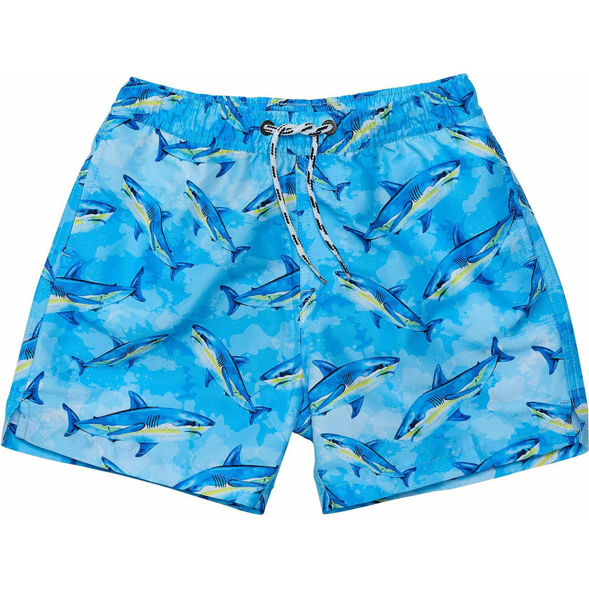 Sustainable Comfort Lined Drawstring Swim Short