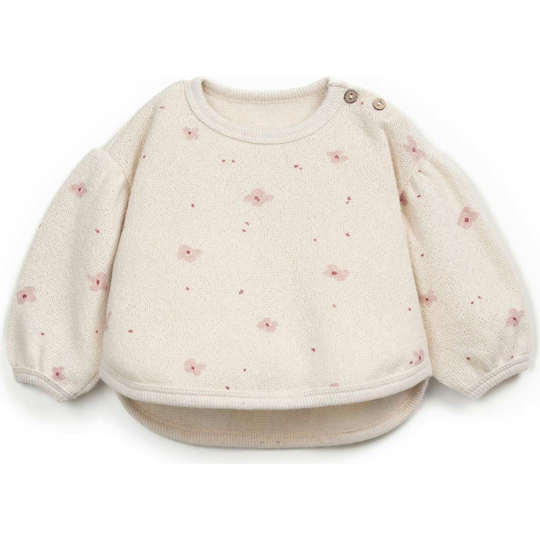 Jersey Curved Hem Sweater