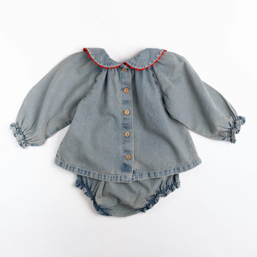 Georgia Set in Denim Darling