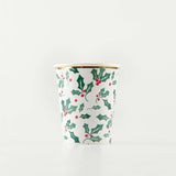 Holly Pattern Cups