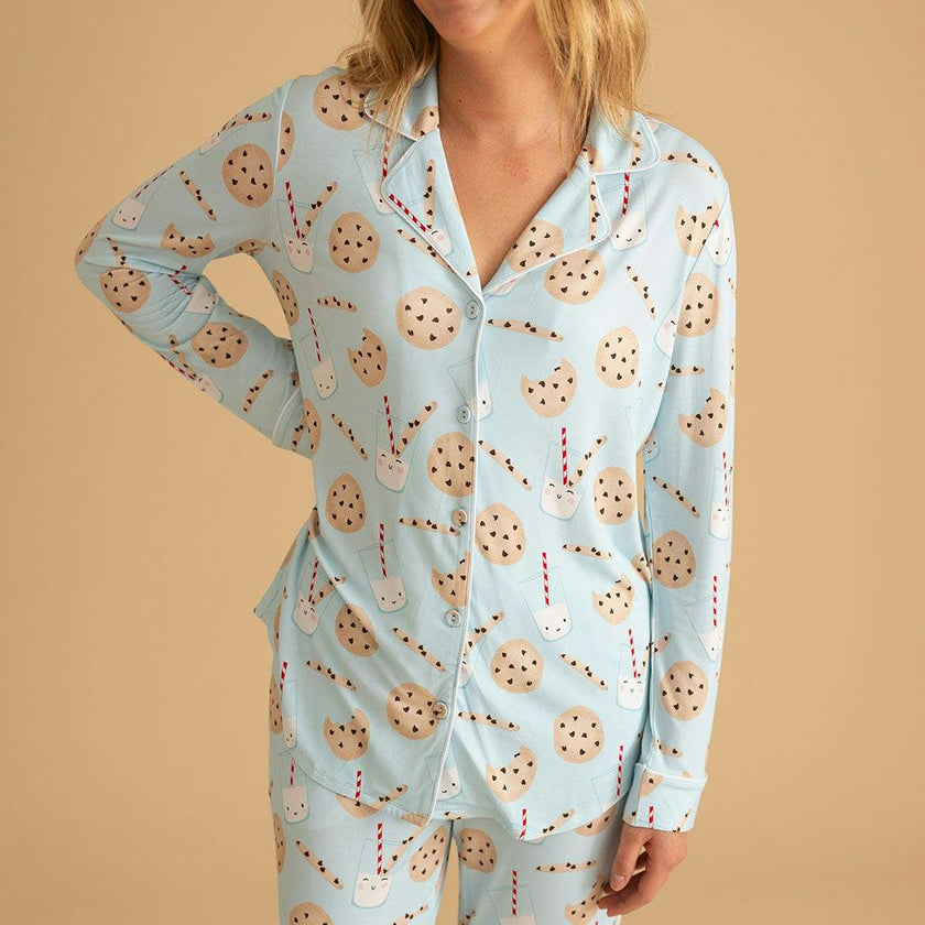 Chocolate Chip Cookies Women's Luxe Pajama Pant Set