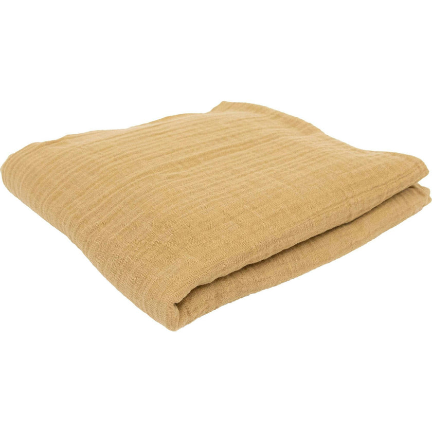 Organic Cotton Muslin Swaddle Blanket - White Sage