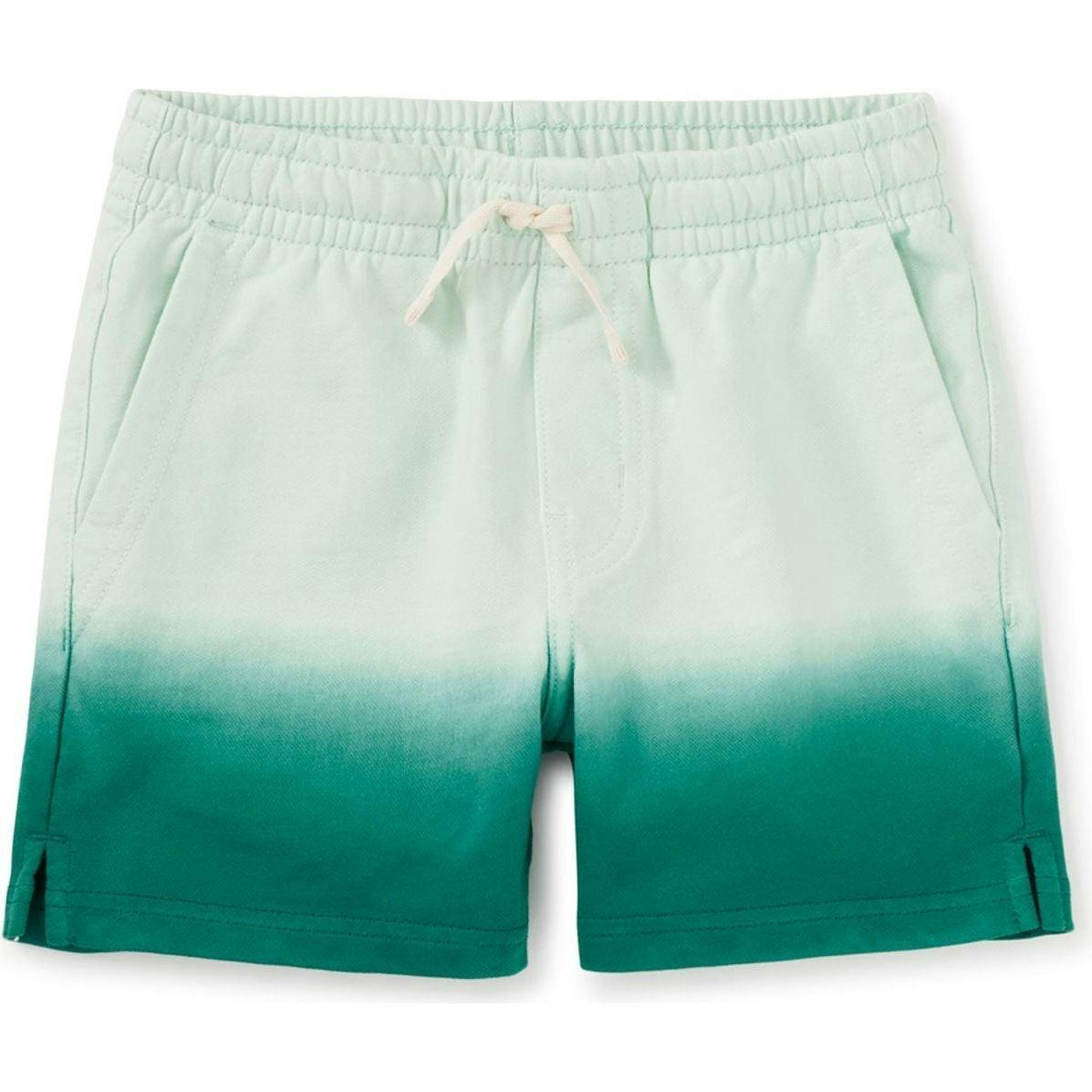 Dip Dye Knit Shortie, Green