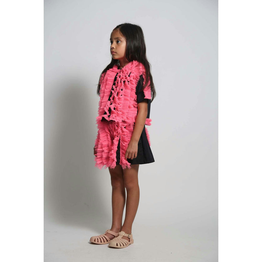 TOULA TIERED RUFFLE SHORTS