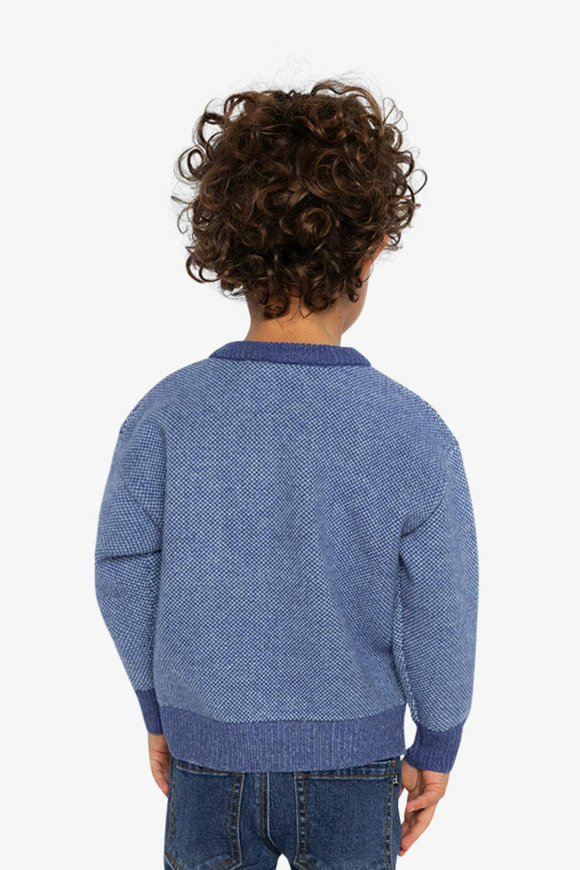 Knit Sweater Blue