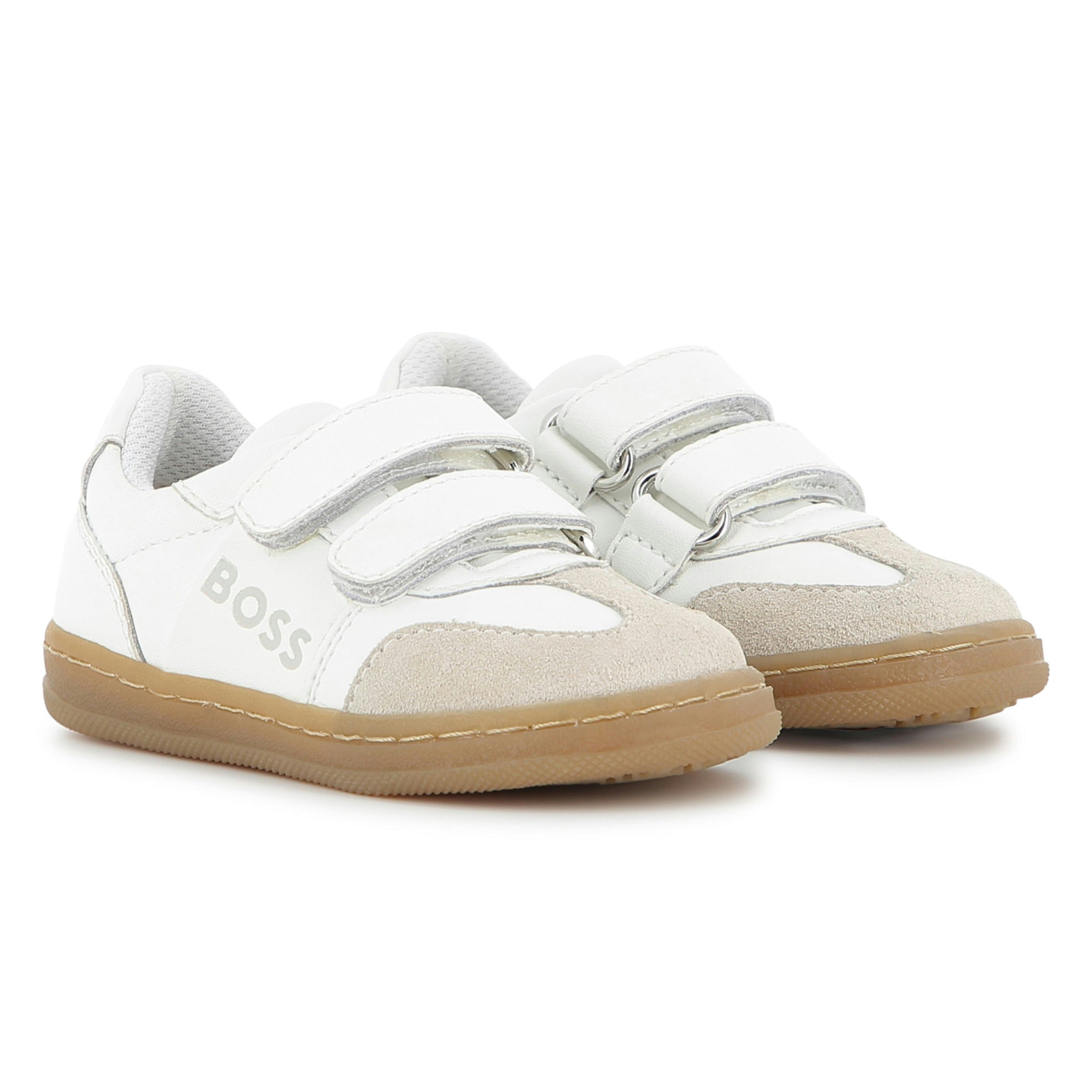 White Logo Detail Sneaker