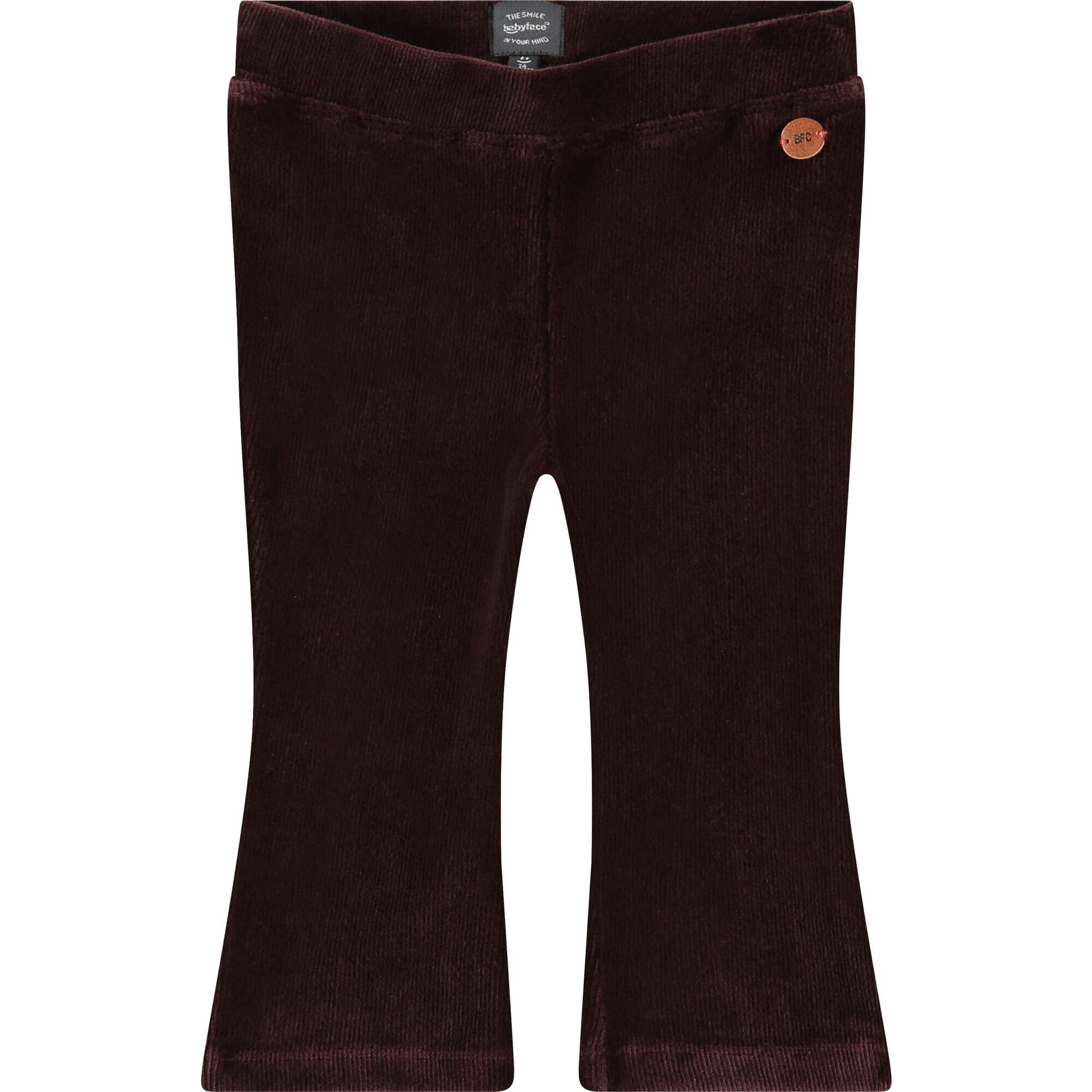 Retro Style Flare Leg Velvet Pants