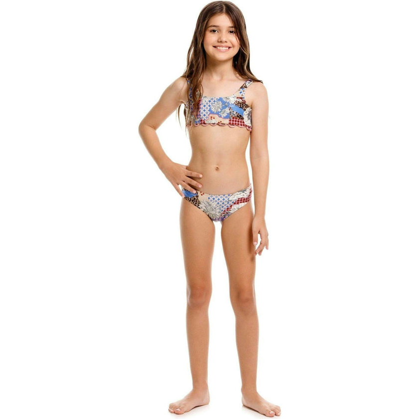 Dolce Kids’ Bikini Set, Multi