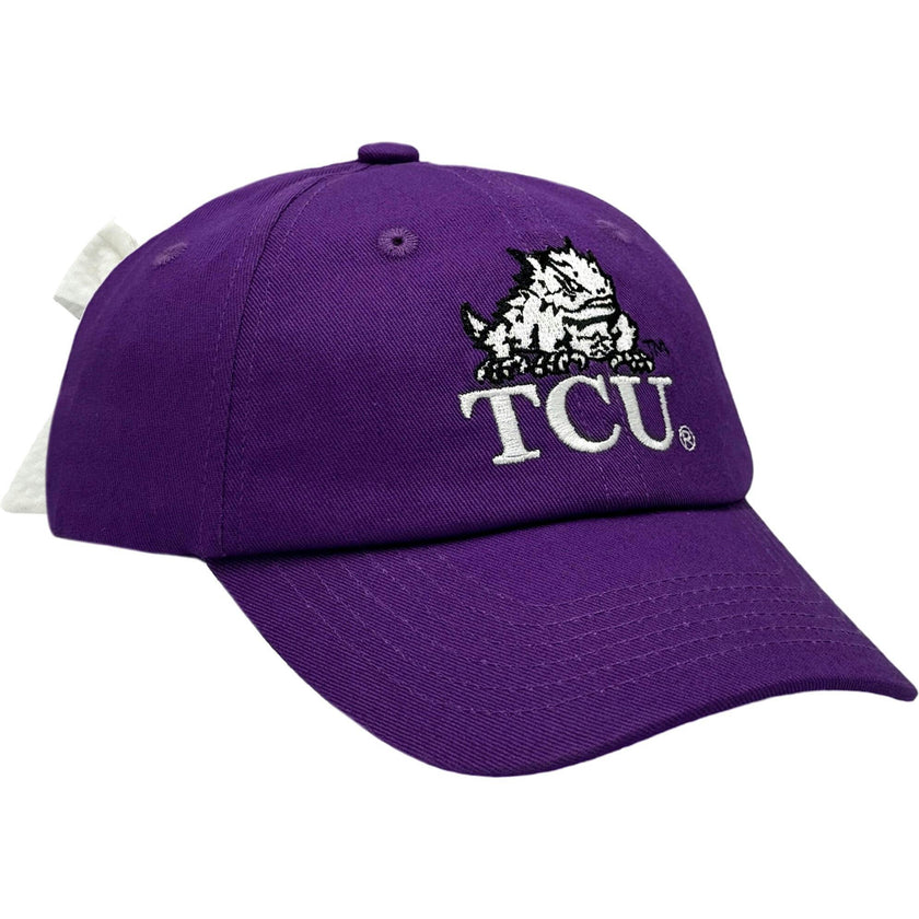 Officially Licensed TCU Bow Baseball Hat (Baby/Toddler)