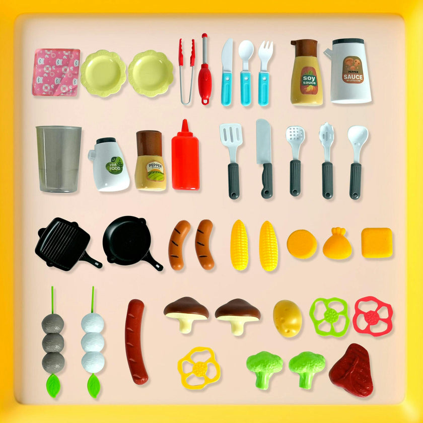 Easy Playhouse: BBQ Grill Playset - 41pc