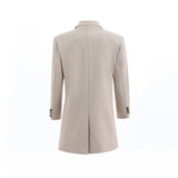 Beige Overcoat