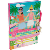 Fashion Friends Lockable Diary with Erasable Pen ( Varied Designs )